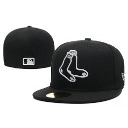 Boston Red Sox Black Fitted Hat LX 1 0721 2 Snapback