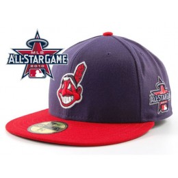 Cleveland Indians 2010 MLB All Star Fitted Hat Sf08 Snapback