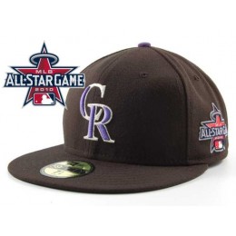 Colorado Rockies 2010 MLB All Star Fitted Hat Sf09 Snapback