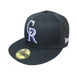 Colorado Rockies MLB Fitted Hat LX1 Snapback