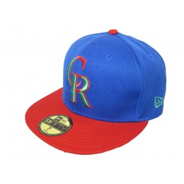 Colorado Rockies MLB Fitted Hat LX2 Snapback