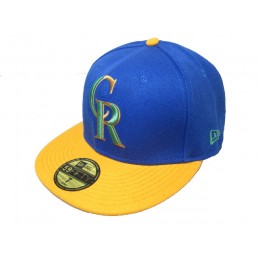 Colorado Rockies MLB Fitted Hat LX4 Snapback