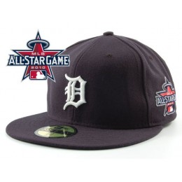 Detroit Tigers 2010 MLB All Star Fitted Hat Sf10 Snapback