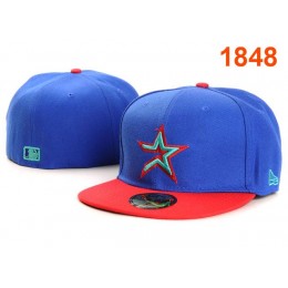 Houston Astros MLB Fitted Hat PT17 Snapback