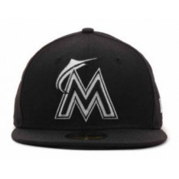 Miami Marlins MLB Fitted Hat sf4 Snapback