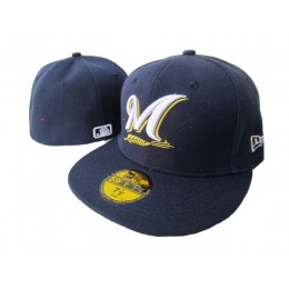 Milwaukee Brewers MLB Fitted Hat LX Snapback