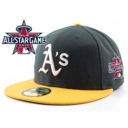 Okaland Athletics 2010 MLB All Star Fitted Hat Sf17 Snapback
