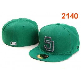 San Diego Padres MLB Fitted Hat PT5 Snapback