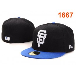 San Francisco Giants MLB Fitted Hat PT02 Snapback