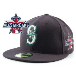 Seattle Mariners 2010 MLB All Star Fitted Hat Sf25 Snapback