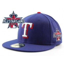 Texas Rangers 2010 MLB All Star Fitted Hat Sf22 Snapback