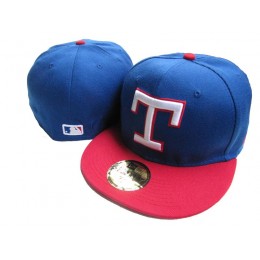 Texas Rangers MLB Fitted Hat LX4 Snapback