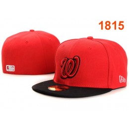 Washington Nationals MLB Fitted Hat PT01 Snapback