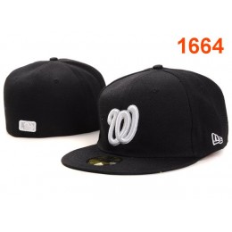 Washington Nationals MLB Fitted Hat PT05 Snapback