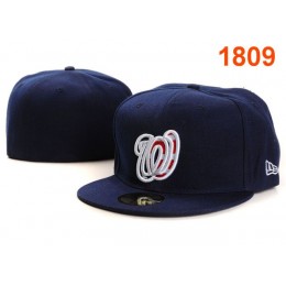 Washington Nationals MLB Fitted Hat PT10 Snapback