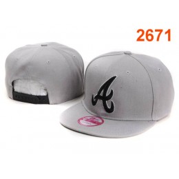 Atlanta Braves MLB Snapback Hat PT161 Snapback