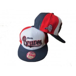 Atlanta Braves Snapback Hat LX70 Snapback
