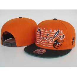Baltimore Orioles Orange Snapback Hat LS Snapback