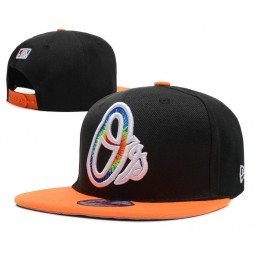 Baltimore Orioles Black Snapback Hat DF Snapback