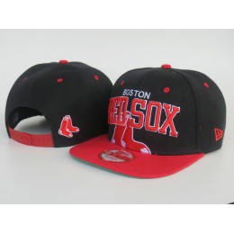 Boston Red Sox Black Snapback Hat LS Snapback