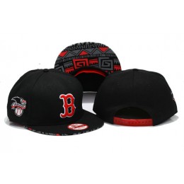 Boston Red Sox Black Snapback Hat YS Snapback