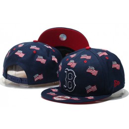 Boston Red Sox Snapback Navy Hat GS 0620 Snapback