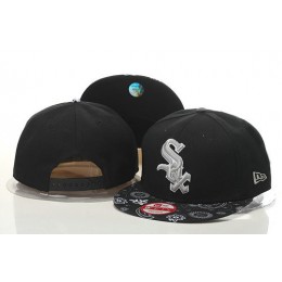 Chicago White Sox Snapback Black Hat GS 0620 Snapback