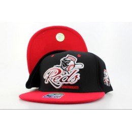 Cincinnati Reds Snapback Hat QH 106 Snapback