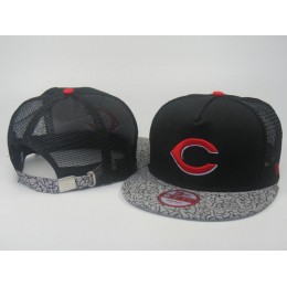 Cincinnati Reds Mesh Snapback Hat LS 0613 Snapback