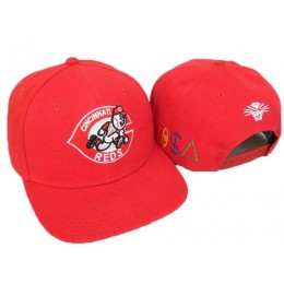Cincinnati Reds TISA Snapback Hat DD22 Snapback
