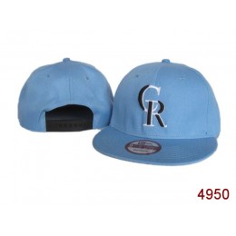 Colorado Rockies Snapback Hat SG 3819 Snapback