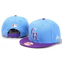 Colorado Rockies MLB Snapback Hat YX104 Snapback