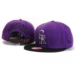 Colorado Rockies MLB Snapback Hat YX123 Snapback