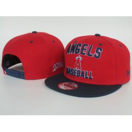 Los Angeles Angels Red Snapback Hat LS Snapback
