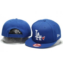 Los Angeles Dodgers Blue Snapback Hat YS 0701 Snapback