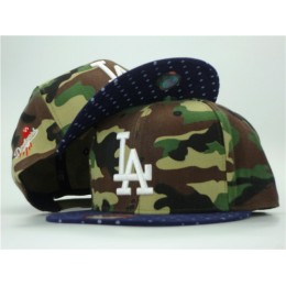 Los Angeles Dodgers Camo Snapback Hat ZY Snapback