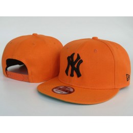 New York Yankees Orange Snapback Hat LS Snapback