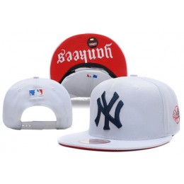 New York Yankees White Snapback Hat XDF Snapback