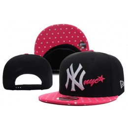 New York Yankees Black Snapback Hat XDF 1 0528 Snapback