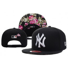 New York Yankees Black Snapback Hat XDF 0528 Snapback