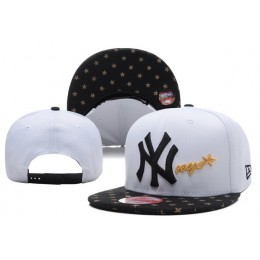 New York Yankees White Snapback Hat XDF 0528 Snapback