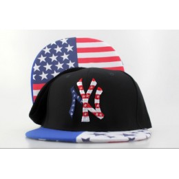 New York Yankees Black Snapback Hat QH 0701 Snapback