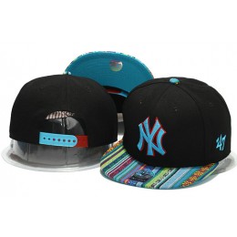 New York Yankees Black Snapback Hat YS 0701 Snapback