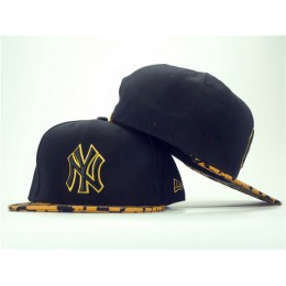New York Yankees Navy Snapback Hat ZY 0701 Snapback