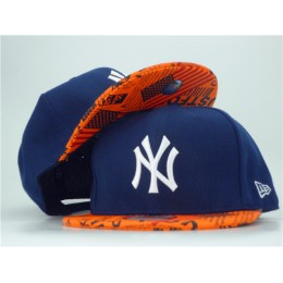 New York Yankees Blue Snapback Hat ZY 1 Snapback