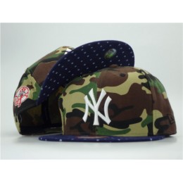 New York Yankees Camo Snapback Hat ZY Snapback