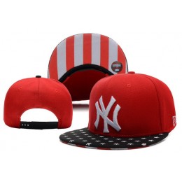 New York Yankees Red Snapback Hat XDF 0721 Snapback