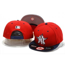 New York Yankees Red Snapback Hat YS 0721 Snapback