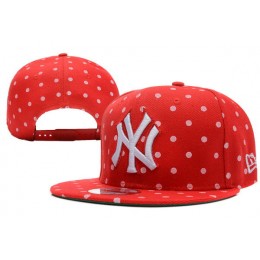New York Yankees Red Snapback Hat XDF 0512 Snapback