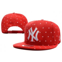 New York Yankees Red Snapback Hat XDF1 0512 Snapback